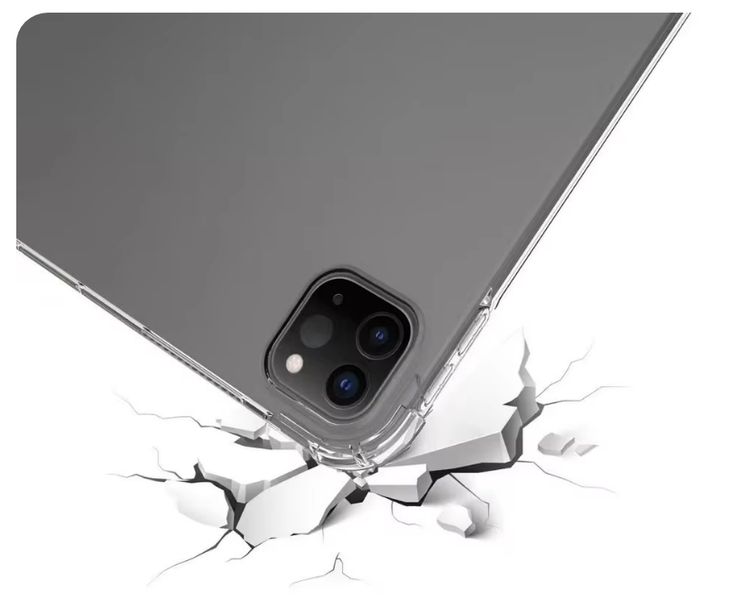 Чехол-накладка DK для Apple iPad Pro 11" M4 2024 | Silicone Corner Air Bag Слот под Стилус (clear) 017970-003 фото