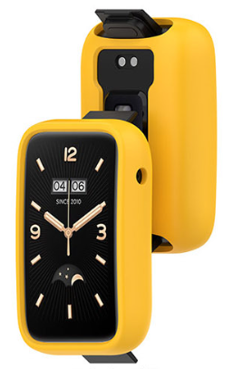 Чехол-бампер DK Силикон для Xiaomi Mi Band 7 Pro (yellow) 016239-840 фото