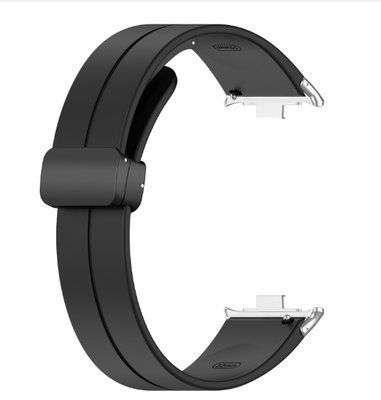 Ремешок CDK для Xiaomi Redmi Watch 6 | Silicone Sport Magnetic (017766) (black / black) 022747-007 фото