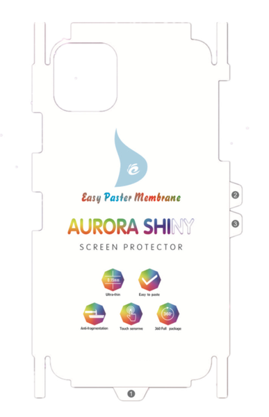 Защитная пленка DK Aurora Shiny HydroGel 360° для Apple iPhone 12 / 12 Pro (clear) 013611-063 фото