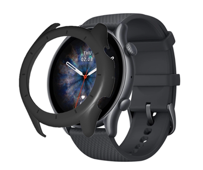 Чехол-бампер DK Пластик Outlines для Xiaomi Amazfit GTR 3 (014469) (black) 014469-124 фото