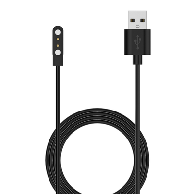 Зарядний пристрій кабель DK (60cm) USB для Xiaomi Haylou Solar LS05 (012686) (black) 012686-124 фото