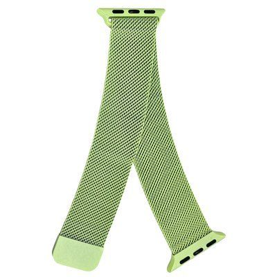 Ремешок DK для Apple Watch 42mm (Series 1 / 2 / 3) | Металл Milanese Loop (05527) (lime) 05527-832 фото