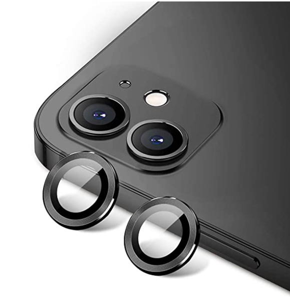 Захисне скло на камеру DK Lens Metal Ring Eagle Eye для Apple iPhone XR / 11 (black) 016203-062 фото