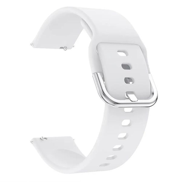 Ремешок CDK Silicone Sport Band Classic "L" 22mm для Mobvoi TicWatch 1 (011018) (white) 012216-127 фото