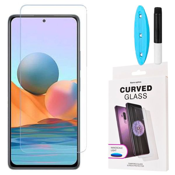 Захисне скло DK UV Curved для Xiaomi Redmi Note 10T 5G (013812) (clear) 013812-063 фото