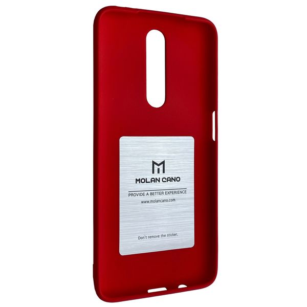 Чохол-накладка Silicone Hana Molan Cano для Xiaomi Redmi K30 / Poco X2 / Mi 10T (red) 09968-120 фото