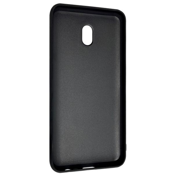 Чохол-накладка DK Silicone дляm Cotton Fabric для Xiaomi Redmi 8A (black) 09802-076 фото