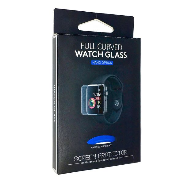 Захисне скло DK UV Curved для Apple Watch 38mm (clear) 09223-063 фото