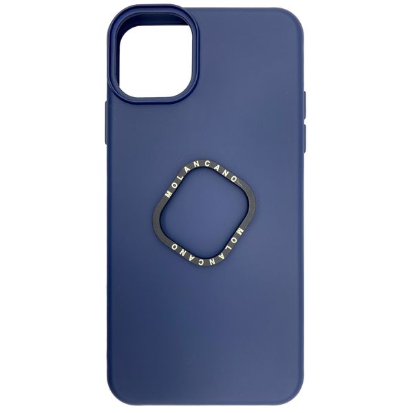 Чохол-накладка Silicone Molan Cano SF Jelly MAI XI для Apple iPhone 11 Pro Max (dark blue) 012780-831 фото