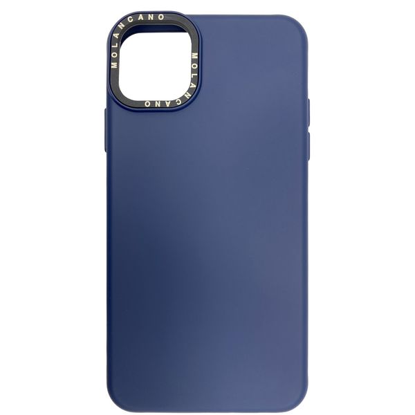 Чохол-накладка Silicone Molan Cano SF Jelly MAI XI для Apple iPhone 11 Pro Max (dark blue) 012780-831 фото