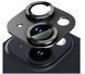 Защитное стекло DK для Apple iPhone 15 | на камеру CD Metal Armor (017836) (black) 017836-062 фото 1