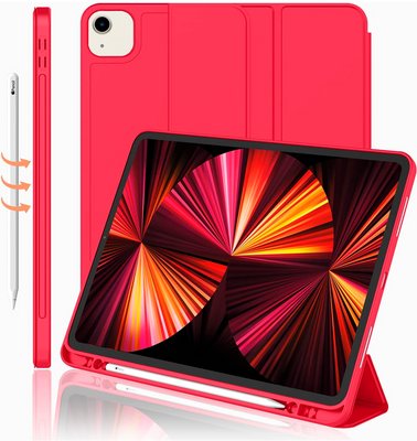 Чохол-книжка CDK Екошкіра силікон Smart Case Слот Стилус для Apple iPad Air 10.9" 5gen 2022 (011190) (red) 014808-000 фото