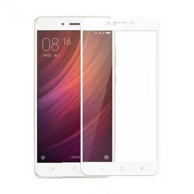 Защитное стекло DK Full Cover для Xiaomi Redmi 4 Prime (white) 06002-725 фото