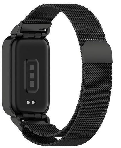 Ремінець для Xiaomi Mi Smart Band 9 Active | Metal Milanese Loop Magnetic (018854) (black) 018854-124 фото
