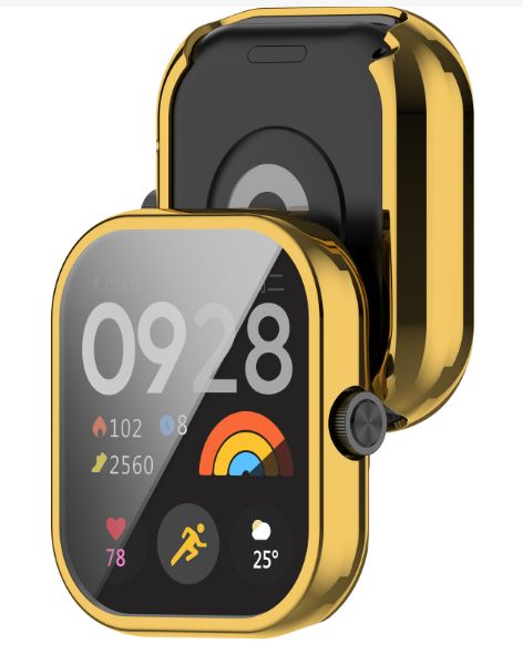 Чехол-накладка DK Silicone Face Case для Xiaomi Redmi Watch 4 (gold) 017524-228 фото