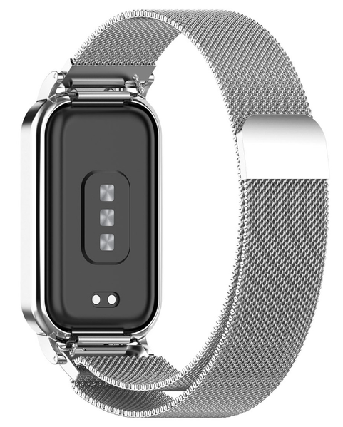 Ремешок-бампер DK Metal Milanese Loop Magnetic для Xiaomi Redmi Smart Band 2 (016244) (silver) 016244-227 фото