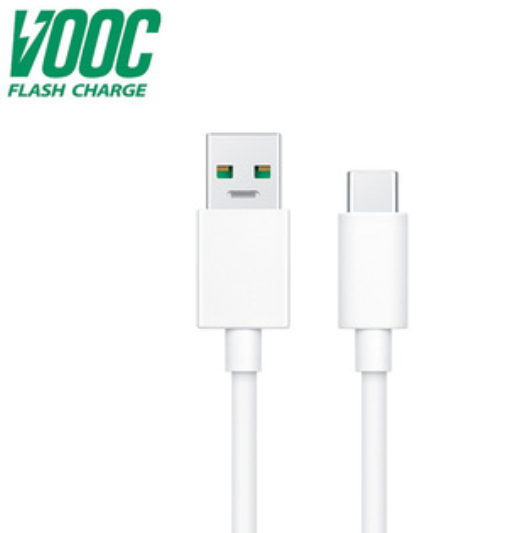 Кабель VOOC Flash Charge для Oppo 30W / 5V-6A 1m USB Type-C / USB-C (DL129) (white) 012554-407 фото