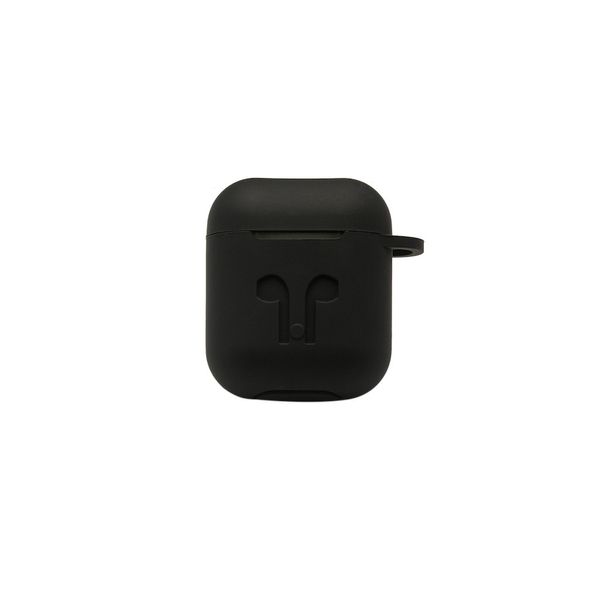 Чехол-накладка DK силикон Candy c карабином и шнурком для Apple AirPods (red) 07058-757 фото