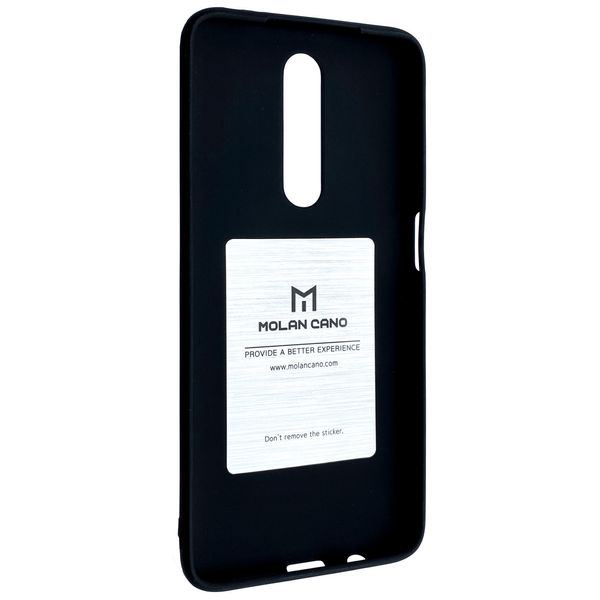 Чохол-накладка Silicone Hana Molan Cano для Xiaomi Redmi K30 / Poco X2 / Mi 10T (black) 09968-076 фото