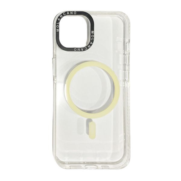 Чехол-накладка Molan Cano Силикон MagSafe для Apple iPhone 14 Pro (clear) 016413-114 фото