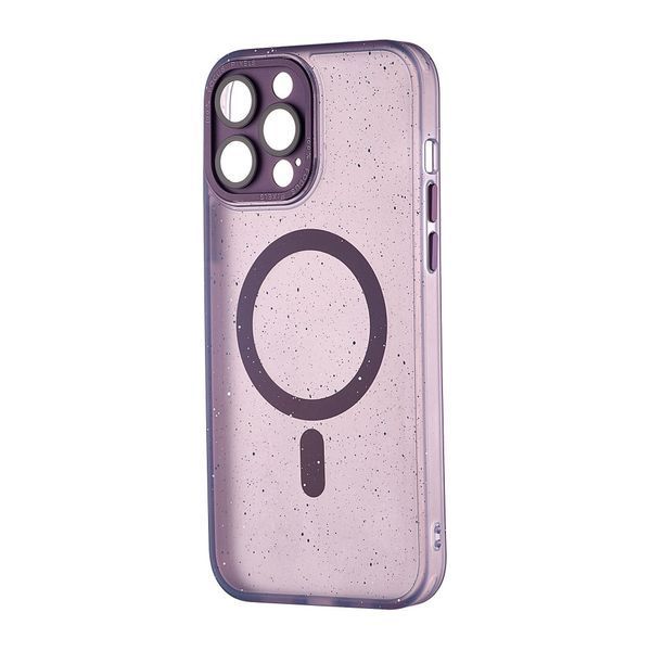 Чехол-накладка DK для Apple iPhone 12 Pro Max | MagSafe Composite Matte Splash (deep purple) 018518-061 фото