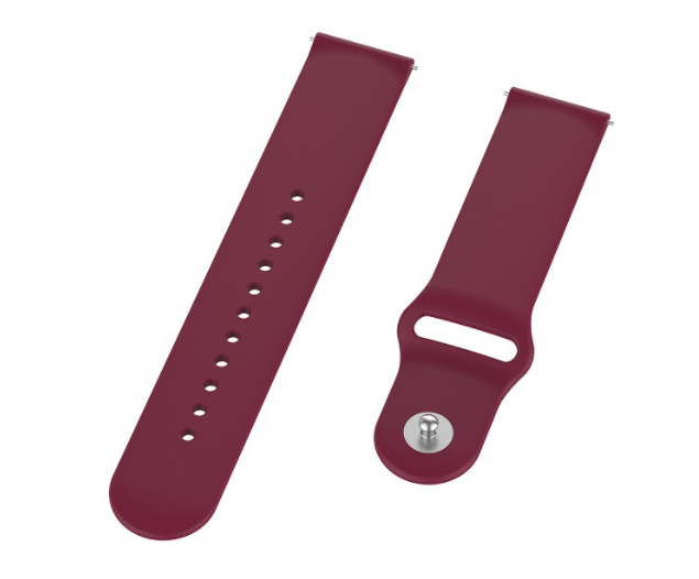 Ремешок CDK для Colmi P9 | 20mm Silicone Sport Band (011908) (red wine) 012240-990 фото