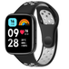 Ремешок DK Silicone Sport Band Nike для Xiaomi Redmi Watch 3 Active / 3 Lite (black / grey) 016712-960 фото 3