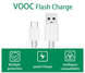 Кабель VOOC Flash Charge для Oppo 30W / 5V-6A 1m USB на Type-C / USB-C (DL129) (white) 012554-407 фото 4