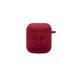Чехол-накладка DK силикон Candy c карабином и шнурком для Apple AirPods (red) 07058-757 фото 6