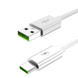 Кабель VOOC Flash Charge для Oppo 30W / 5V-6A 1m USB на Type-C / USB-C (DL129) (white) 012554-407 фото 2