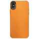 Чехол-накладка Silicone Molan Cano SF Jelly MIXXI для Apple iPhone X / XS (orange) 012777-149 фото 1