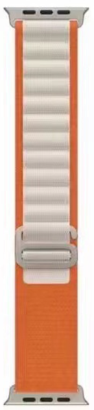 Ремешок DK Polyester Alpine Loop для Apple Watch 42 / 44 / 45 / 49mm (orange / white) 015586-066 фото
