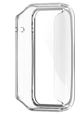 Чехол-накладка DK Пластик Gloss Glass Full Cover для Xiaomi Mi Band 7 Pro (clear) 015202-936 фото