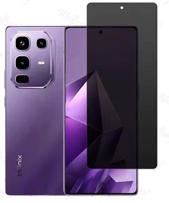 Захисне скло CDK для Infinix Note 50 Pro | 3D Антишпион Full Glue (022331) (black) 022361-062 фото