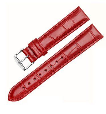Ремінець CDK для Canyon Lollypop | 20mm Экокожа Crocodile Classic (012195) (red) 020028-126 фото