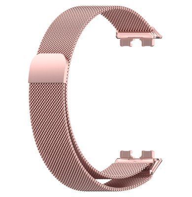 Ремінець CDK для Huawei Band 10 | Metal Milanese Loop Magnetic (015813) (pink rose) 020136-328 фото