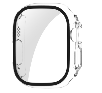 Чехол-накладка DK Пластик Soft-Touch Glass Full Cover для Apple Watch 49mm (clear) 015073-936 фото