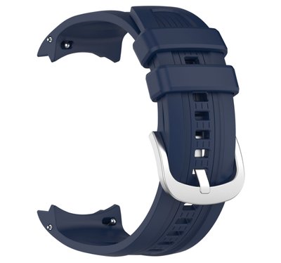 Ремінець DK Silicone Sport Band Classic 22 mm для Xiaomi Amazfit Balance (A2286) (dark blue) 017522-132 фото