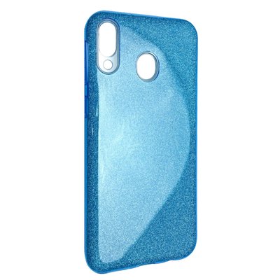 Чехол-накладка DK Silicone Glitter Heaven Rain для Samsung A40 (blue) 08696-738 фото