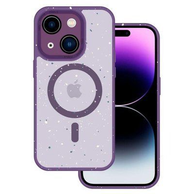 Чехол-накладка DK для Apple iPhone 13 | MagSafe Composite Matte Splash (deep purple) 018517-061 фото