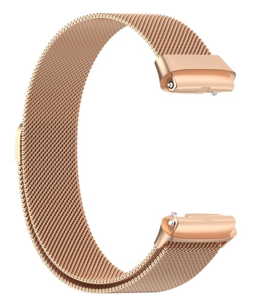 Ремінець DK Metal Milanese Loop Magnetic для Xiaomi Redmi Watch 3 Active / 3 Lite (rose gold) 017320-229 фото