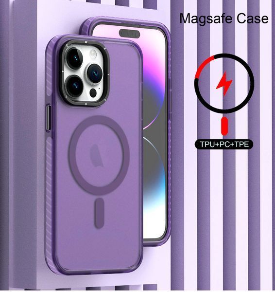 Чохол для Apple iPhone 14 | MagSafe Composite Matte (deep purple) 018490-061 фото