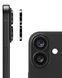 Защитное стекло 2шт CDK для Apple iPhone 16 Plus | на камеру Lens Metal Ring Eagle Eye (018465) (black) 019607-062 фото 4