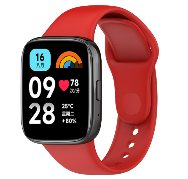 Ремінець DK Sport Band для Xiaomi Redmi Watch 3 Active / 3 Lite (red) 016713-126 фото