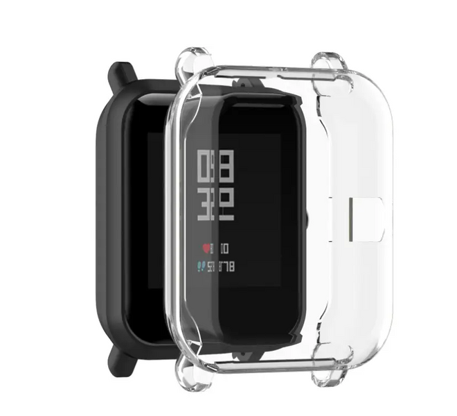 Чехол-накладка CDK Silicone Face Case для Xiaomi Amazfit Bip U / U Pro (012417) (clear) 012422-936 фото