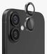 Защитное стекло 2шт CDK для Apple iPhone 16 Plus | на камеру Lens Metal Ring Eagle Eye (018465) (black) 019607-062 фото 3
