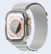 Чехол-накладка DK Пластик Soft-Touch Glass Full Cover для Apple Watch 49mm (clear) 015073-936 фото 2
