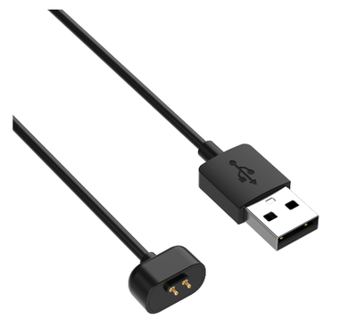 Зарядний пристрій DK-кабель (1m) USB для Xiaomi Amazfit Band 7 (black) 015552-124 фото