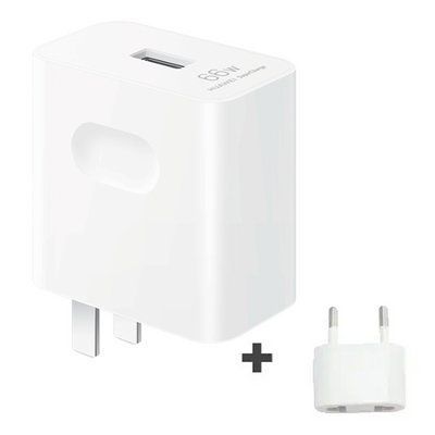 Зарядний пристрій Super Fast Charge USB 66W / 6 A для Huawei (OEM) (white) 020085-367 фото
